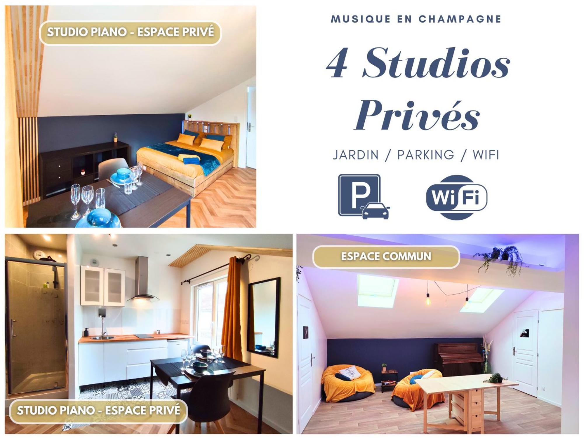4 Studios - Musique En Champagne Châlons-en-Champagne Zewnętrze zdjęcie